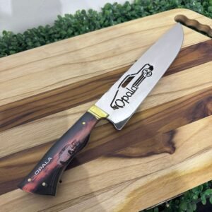 Faca Churrasco Artesanal 10 Polegadas Inox Opala