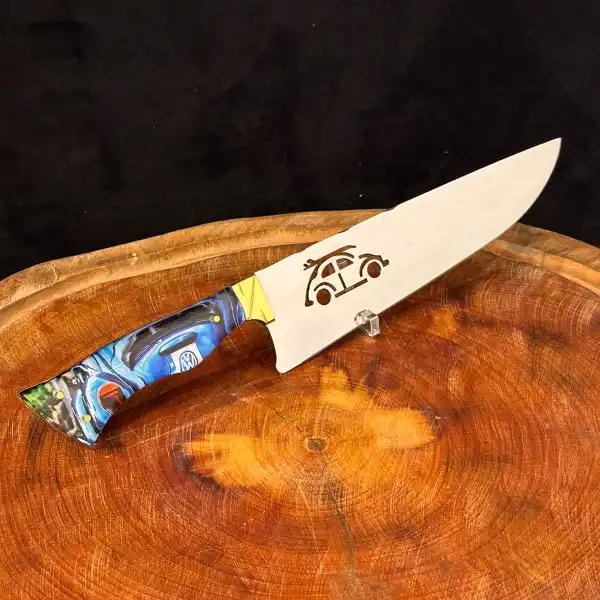faca churrasco fusca azul