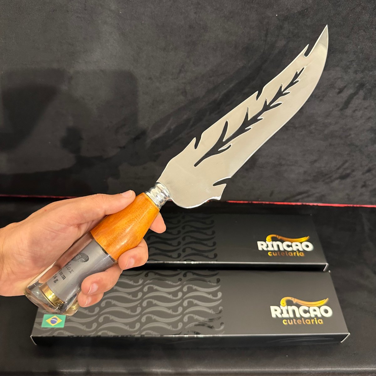 Faca Churrasco Inox Híbrida Cartucho 12