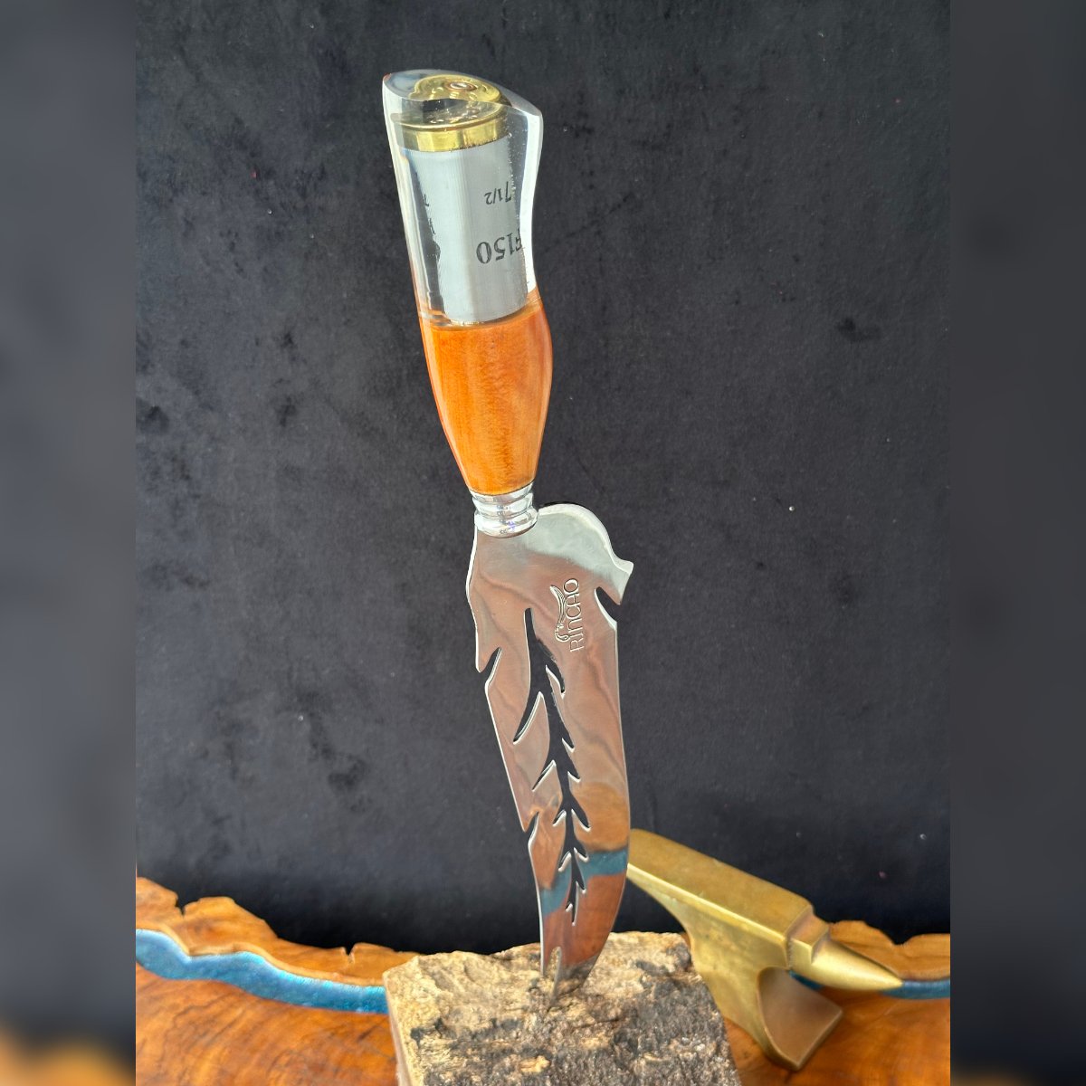 Faca Churrasco Inox Híbrida Cartucho 12